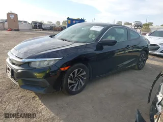 2017 Honda Civic Coupe LX with VIN 2HGFC4B57HH303741, listed as a IAAI auction lot 41685871 with 163,106 mi miles. Bid and sale history available at carsss.com. Image 18.