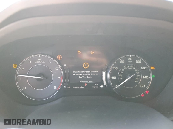 2023 Acura RDX Technology with VIN 5J8TC1H59PL004665, listed as a Copart auction lot 50383935 with 14,242 mi miles and Salvage title. Bid and sale history available at DreamBid. Image 9.