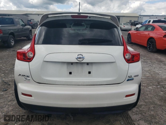 2014 Nissan Juke SL with VIN JN8AF5MV2ET358636, listed as a Copart auction lot 59056095 with 101,804 mi miles and Clean title. Bid and sale history available at DreamBid. Image 6.