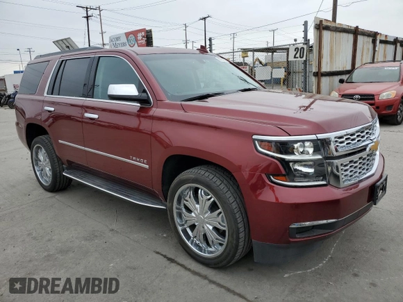 2018 Chevrolet Tahoe LS with VIN 1GNSCAEC7JR362503, listed as a Copart auction lot 62285975 with 15,825 mi miles and Salvage title. Bid and sale history available at DreamBid. Image 4.