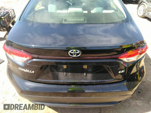 2021 Toyota Corolla LE with VIN JTDEPMAE5MJ126390, listed as a IAAI auction lot 41669331 with 77,398 mi miles. Bid and sale history available at carsss.com. Image 16.
