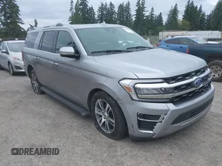 2024 Ford Expedition Max Limited with VIN 1FMJK1K85REA29481, listed as a IAAI auction lot 42604211 with 51,335 mi miles and . Bid and sale history available at DreamBid. Image 1.