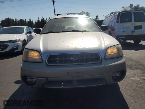 2003 Subaru Legacy Outback with VIN 4S3BH675837614926, listed as a Copart auction lot 62183485 with 232,910 mi miles and Salvage title. Bid and sale history available at DreamBid. Image 5.
