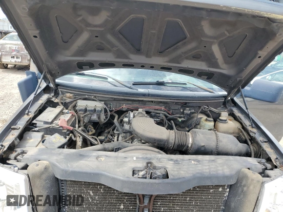 2005 Ford F-150 STX with VIN 1FTRX12W45NB42078, listed as a Copart auction lot 48613525 with 215,237 mi miles and Salvage Title. Bid and sale history available at carsss.com. Image 12.