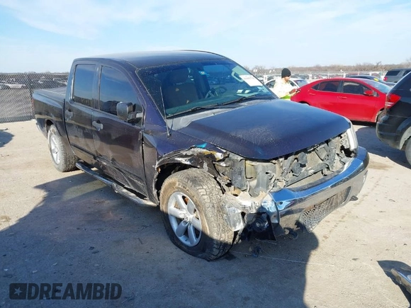 2012 Nissan Titan S with VIN 1N6AA0EJ0CN320474, listed as a IAAI auction lot 41601710 with 169,323 mi miles. Bid and sale history available at carsss.com. Image 1.
