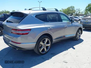 2024 Genesis GV80 with VIN KMUHBDSB7RU164027, listed as a IAAI auction lot 41847987 with 20,092 mi miles and . Bid and sale history available at DreamBid. Image 4.