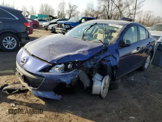 2013 Mazda 3 i Grand Touring with VIN JM1BL1WP2D1810689, listed as a Copart auction lot 86064124 with 160,153 mi miles and Salvage Title. Bid and sale history available at DreamBid. Image 1.