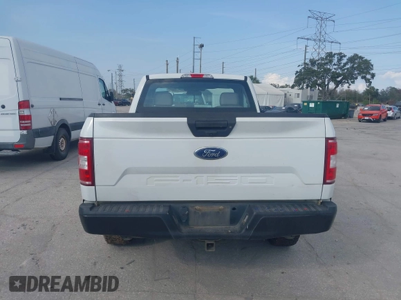 2018 Ford F-150 XL with VIN 1FTMF1EBXJFB94518, listed as a IAAI auction lot 41463535 with 137,037 mi miles. Bid and sale history available at carsss.com. Image 15.