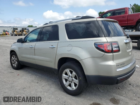 2016 GMC Acadia SLE with VIN 1GKKRPKD6GJ266266, listed as a Copart auction lot 55915825 with 133,296 mi miles and Salvage title. Bid and sale history available at DreamBid. Image 2.