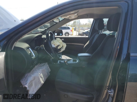 2017 Dodge Durango SXT with VIN 1C4RDJAG6HC937460, listed as a Copart auction lot 53432745 with 135,383 mi miles and Salvage Title. Bid and sale history available at DreamBid. Image 7.