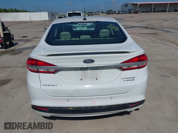 2018 Ford Fusion Titanium with VIN 3FA6P0RU3JR124007, listed as a IAAI auction lot 42207863 with 179,708 mi miles and . Bid and sale history available at DreamBid. Image 16.