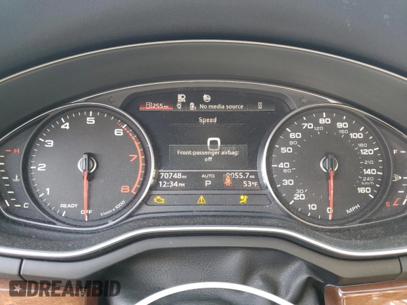 2020 Audi A5 Sportback Premium with VIN WAUANCF50LA006340, listed as a Copart auction lot 43454424 with 70,748 mi miles. Bid and sale history available at carsss.com. Image 9.