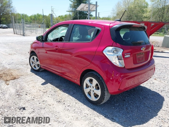 2020 Chevrolet Spark LS with VIN KL8CB6SAXLC418092, listed as a IAAI auction lot 42054747 with 42,295 mi miles and . Bid and sale history available at DreamBid. Image 3.