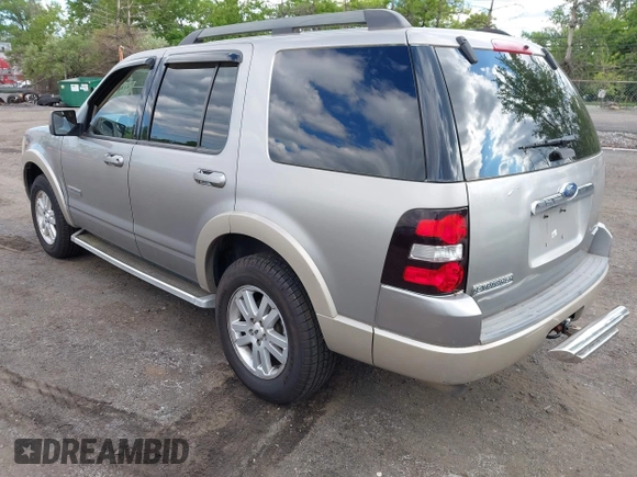 2008 Ford Explorer Eddie Bauer with VIN 1FMEU74E58UA06160, listed as a IAAI auction lot 42226307 with 143,056 mi miles and . Bid and sale history available at DreamBid. Image 3.