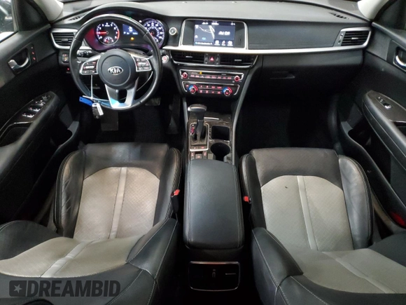 2020 Kia Optima EX Premium with VIN 5XXGU4L16LG405166, listed as a Copart auction lot 88342365 with 76,040 mi miles and Clean Title. Bid and sale history available at carsss.com. Image 8.