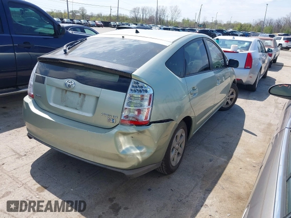 2008 Toyota Prius with VIN JTDKB20U487729042, listed as a IAAI auction lot 42090467 with 262,428 mi miles. Bid and sale history available at carsss.com. Image 4.