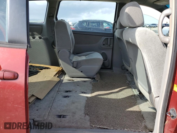 2006 Toyota Sienna CE with VIN 5TDZA23C46S408349, listed as a Copart auction lot 51479595 with 231,901 mi miles and Salvage Title. Bid and sale history available at carsss.com. Image 10.