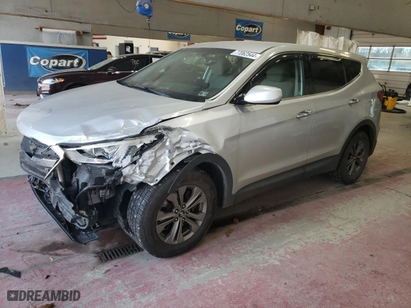 2014 Hyundai Santa Fe Sport with VIN 5XYZTDLB1EG152471, listed as a Copart auction lot 77062544 with 145,116 mi miles and Salvage Title. Bid and sale history available at carsss.com. Image 1.