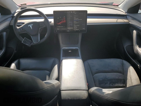 2022 Tesla Model 3 with VIN 5YJ3E1EA3NF288370, listed as a Copart auction lot 51847065 with 72,458 mi miles and Non Repairable. Bid and sale history available at carsss.com. Image 8.
