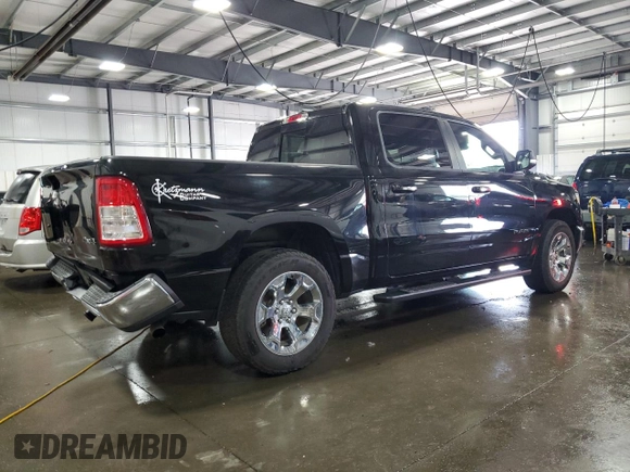 2020 Ram 1500 Big Horn with VIN 1C6RRFFGXLN302396, listed as a Copart auction lot 61240425 with 81,681 mi miles and Salvage title. Bid and sale history available at DreamBid. Image 3.