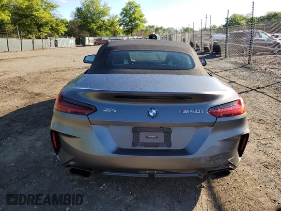 2020 BMW Z4 sDriveM40i z VIN WBAHF9C00LWW76934, wystawiony jako Copart lot #55810755 z przebiegiem 52 230 mil mil oraz Szkody całkowita. Historia ofert i sprzedaży dostępna na DreamBid. Obrazek 6.