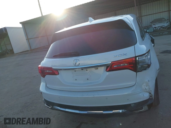 2020 Acura MDX w/Technology Pkg with VIN 5J8YD3H5XLL017482, listed as a IAAI auction lot 41119195 with 51,013 mi miles. Bid and sale history available at carsss.com. Image 16.