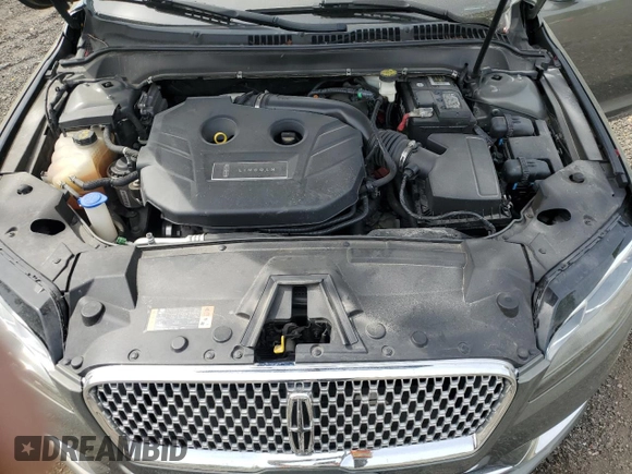 2017 Lincoln MKZ Reserve z VIN 3LN6L5F99HR654376, wystawiony jako Copart lot #54530755 z przebiegiem 83 606 mil mil oraz Szkoda całkowita • Salvage title. Historia ofert i sprzedaży dostępna na DreamBid. Obrazek 11.