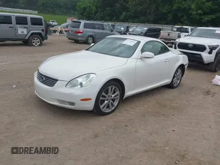 2002 Lexus SC 430 z VIN JTHFN48Y620016783, wystawiony jako IAAI lot #42274474 z przebiegiem 143 621 mil mil oraz . Historia ofert i sprzedaży dostępna na DreamBid. Obrazek 2.