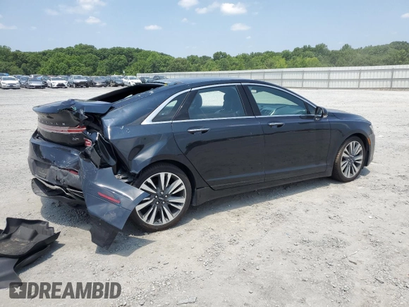 2017 Lincoln MKZ Reserve with VIN 3LN6L5E90HR622398, listed as a Copart auction lot 61907915 with Not provided miles and Salvage title. Bid and sale history available at DreamBid. Image 3.