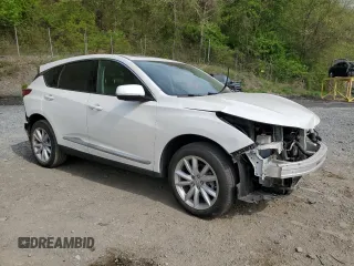2020 Acura RDX with VIN 5J8TC2H3XLL028195, listed as a Copart auction lot 53663015 with 69,677 mi miles and Salvage title. Bid and sale history available at DreamBid. Image 4.