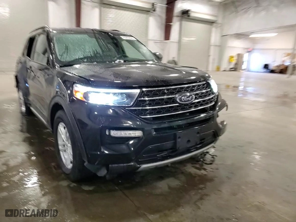 2022 Ford Explorer XLT with VIN 1FMSK8DH1NGA23007, listed as a Copart auction lot 45969625 with 25,941 mi miles and Salvage Title. Bid and sale history available at carsss.com. Image 11.
