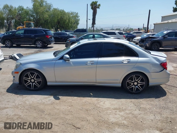 2014 Mercedes-Benz C 250 Sport with VIN WDDGF4HB5ER307781, listed as a IAAI auction lot 42223138 with 186,457 mi miles and . Bid and sale history available at DreamBid. Image 14.