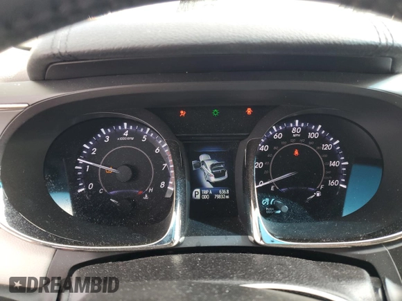 2014 Toyota Avalon Limited with VIN 4T1BK1EB6EU123347, listed as a Copart auction lot 46988545 with 79,832 mi miles and Salvage Title. Bid and sale history available at carsss.com. Image 9.