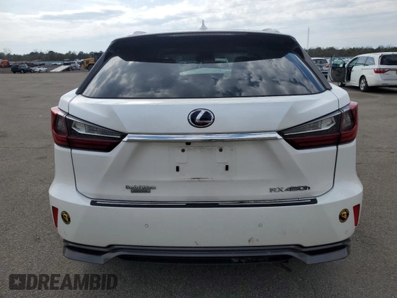 2019 Lexus RX 450h with VIN 2T2BGMCA1KC033769, listed as a Copart auction lot 53275945 with 41,639 mi miles and Salvage title. Bid and sale history available at DreamBid. Image 6.