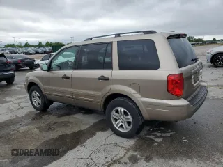 2003 Honda Pilot EX with VIN 2HKYF18463H563074, listed as a Copart auction lot 54780665 with 256,496 mi miles and Salvage Title. Bid and sale history available at DreamBid. Image 2.