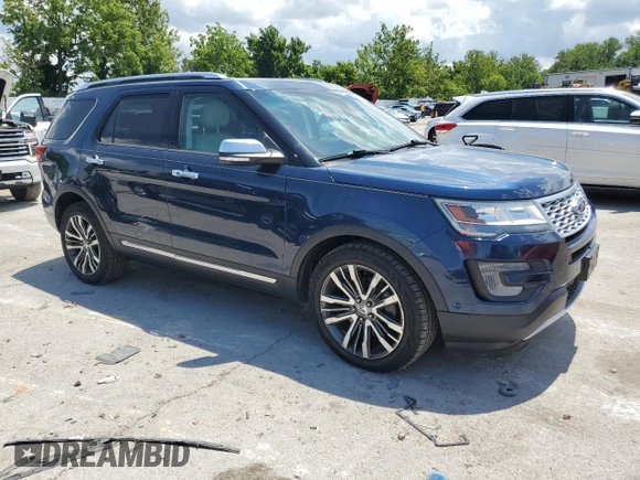 2016 Ford Explorer Platinum z VIN 1FM5K8HT8GGD13257, wystawiony jako Copart lot #64598475 z przebiegiem 95 499 mil mil oraz Szkoda całkowita • Salvage title. Historia ofert i sprzedaży dostępna na DreamBid. Obrazek 4.