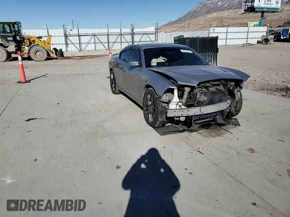 2013 Dodge Charger RT Plus with VIN 2C3CDXDTXDH687380, listed as a Copart auction lot 42055865 with 105,716 mi miles and Salvage Title. Bid and sale history available at carsss.com. Image 11.