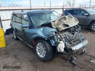 2010 Ford Flex SEL with VIN 2FMGK5CCXABA50542, listed as a IAAI auction lot 41687459 with 1 mi miles. Bid and sale history available at carsss.com. Image 1.