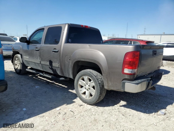 2008 GMC Sierra 1500 SLT with VIN 2GTEC13J081327098, listed as a Copart auction lot 47188155 with 255,495 mi miles and Salvage Title. Bid and sale history available at carsss.com. Image 2.