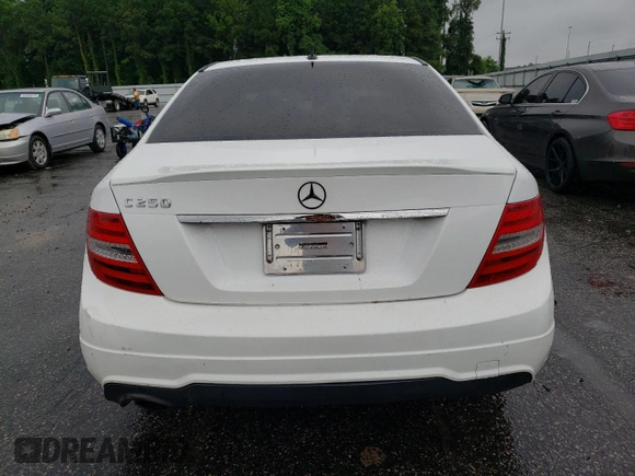 2014 Mercedes-Benz C 250 Sport with VIN WDDGF4HB2ER305342, listed as a Copart auction lot 63803184 with 140,148 mi miles and Non Repairable. Bid and sale history available at DreamBid. Image 6.