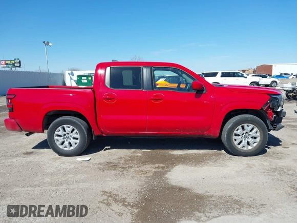 2022 Nissan Frontier SV z VIN 1N6ED1EJ3NN612086, wystawiony jako IAAI lot #41603542 z przebiegiem 65 797 mil mil oraz . Historia ofert i sprzedaży dostępna na DreamBid. Obrazek 13.
