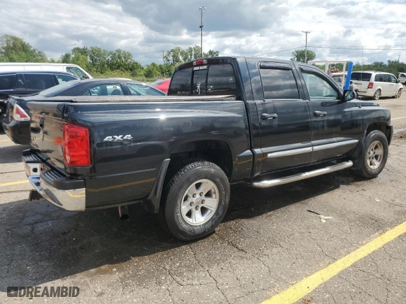 2008 Dodge Dakota Laramie with VIN 1D7HW58N98S637053, listed as a Copart auction lot 67838144 with 139,290 mi miles and Salvage Title. Bid and sale history available at carsss.com. Image 3.