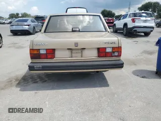 1989 Volvo 740 with VIN YV1FX884XK2368716, listed as a Copart auction lot 71722804 with 108,531 mi miles and Salvage Title. Bid and sale history available at carsss.com. Image 6.