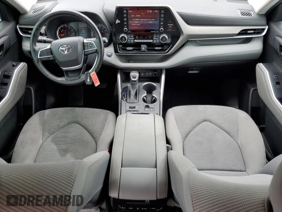 2022 Toyota Highlander LE z VIN 5TDBZRBH2NS181130, wystawiony jako Copart lot #51439145 z przebiegiem 80 927 mil mil oraz Czysty tytuł • Clean title. Historia ofert i sprzedaży dostępna na DreamBid. Obrazek 8.