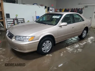2001 Toyota Camry CE with VIN 4T1BG22KX1U772025, listed as a Copart auction lot 49718065 with 56,236 mi miles and Salvage Title. Bid and sale history available at carsss.com. Image 1.