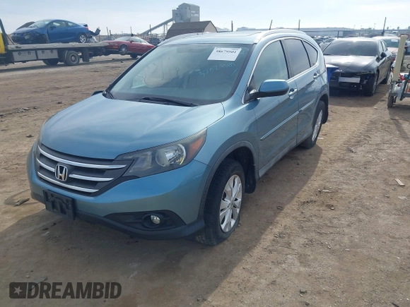 2014 Honda CR-V EX-L with VIN 2HKRM4H73EH682323, listed as a IAAI auction lot 38679501 with 1 mi miles. Bid and sale history available at carsss.com. Image 17.