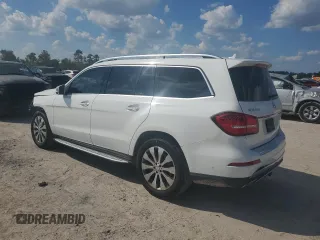 2017 Mercedes-Benz GLS 450 with VIN 4JGDF6EE9HA851724, listed as a Copart auction lot 71825474 with 38,626 mi miles and Salvage Title. Bid and sale history available at DreamBid. Image 2.