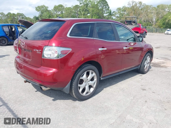 2010 Mazda CX-7 Touring with VIN JM3ER4WL4A0328521, listed as a IAAI auction lot 41600618 with 160,239 mi miles. Bid and sale history available at carsss.com. Image 4.