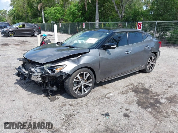 2016 Nissan Maxima SR with VIN 1N4AA6AP4GC426126, listed as a IAAI auction lot 42417796 with 120,274 mi miles and . Bid and sale history available at DreamBid. Image 17.