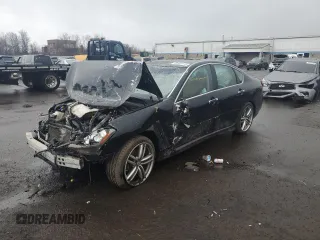2007 Infiniti M45 Sport with VIN JNKBY01E67M402716, listed as a Copart auction lot 48189115 with 55,259 mi miles and Salvage Title. Bid and sale history available at carsss.com. Image 1.